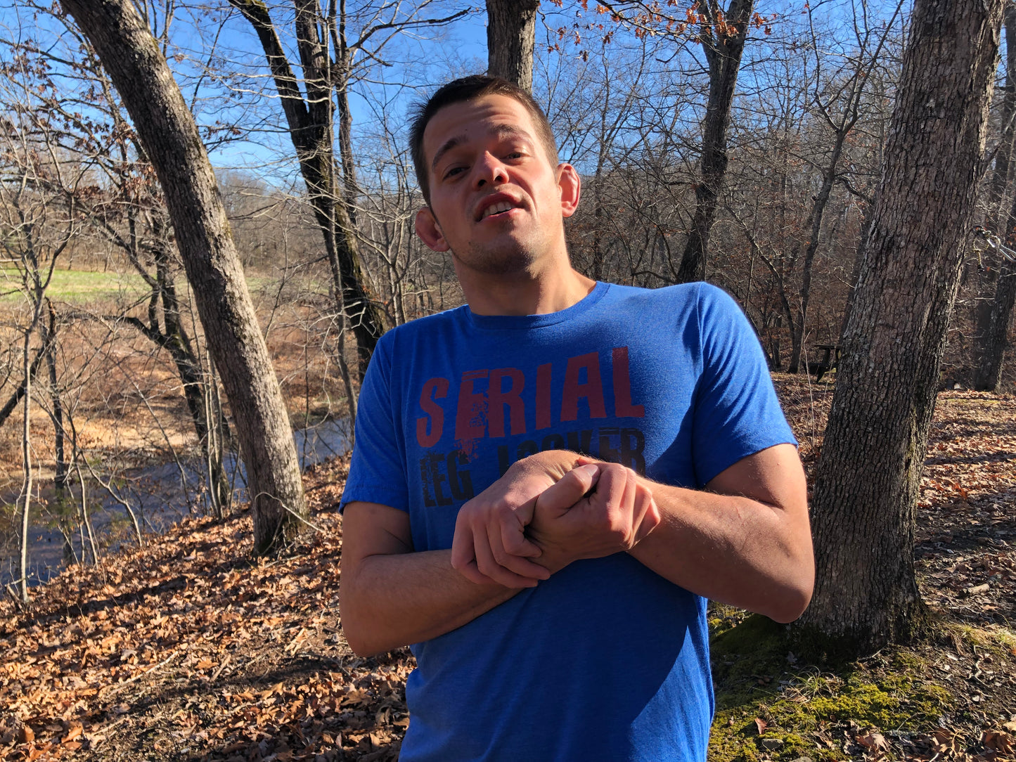 The "Serial Leg Locker" BJJ T-Shirt