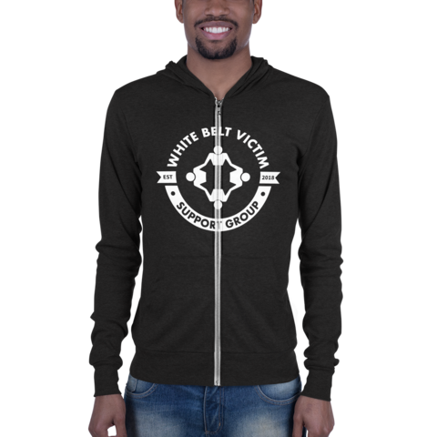 White Belt Victim Hoodie