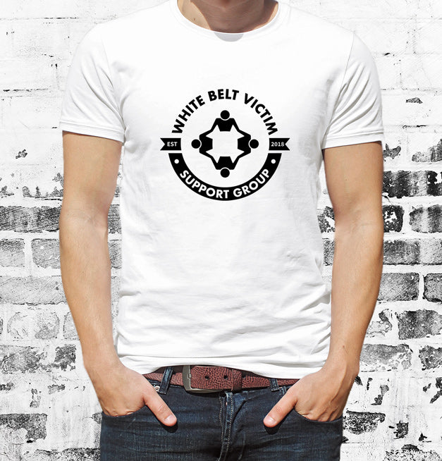 Women's White Belt Victim Tee