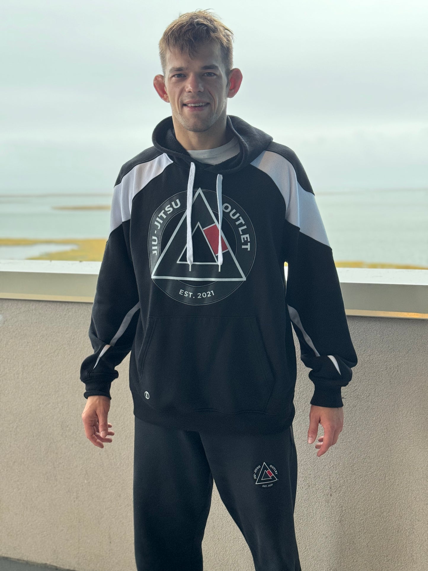 "The Premium" Striped Jiu-Jitsu Warmup Hoodie