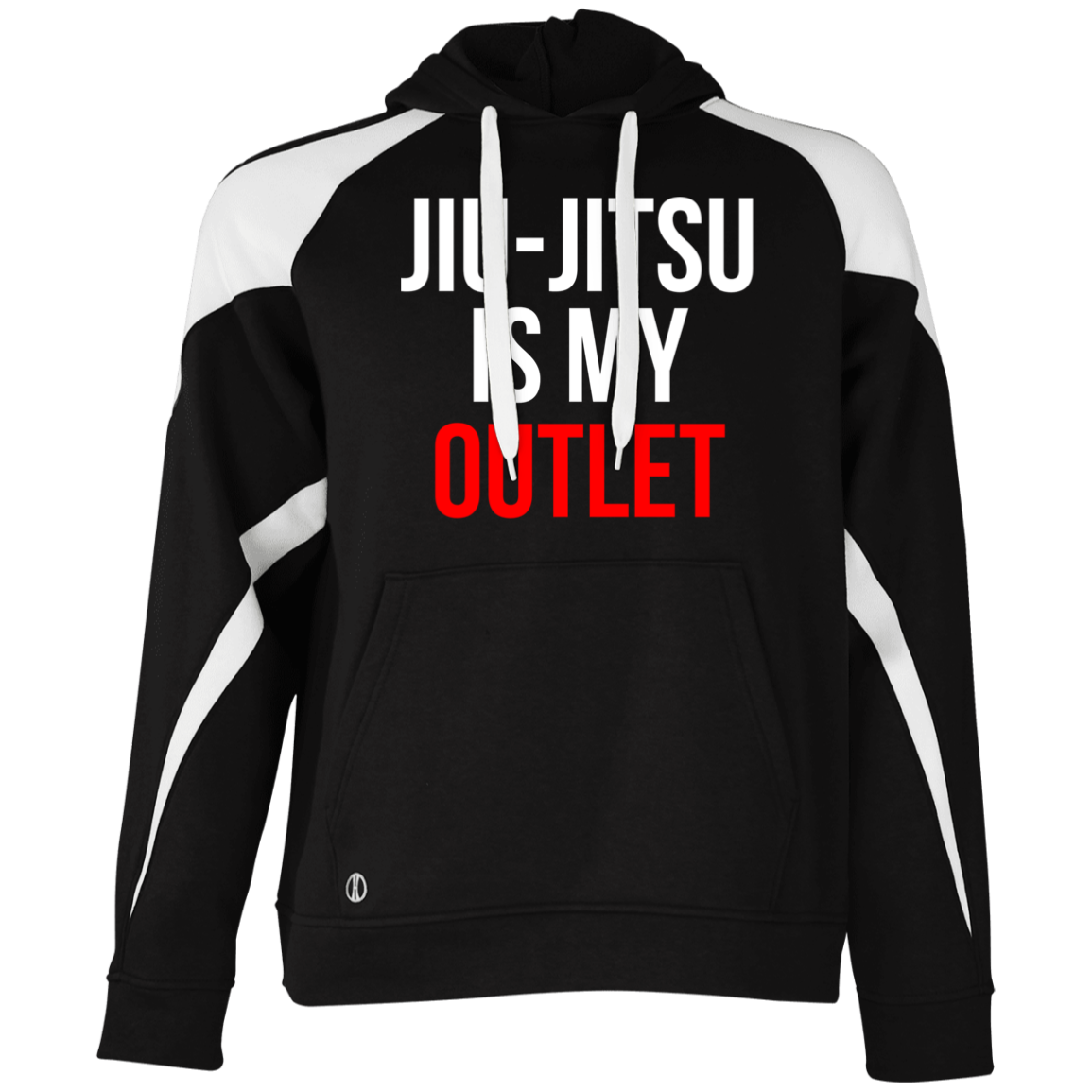 229546 Athletic Colorblock Fleece Hoodie