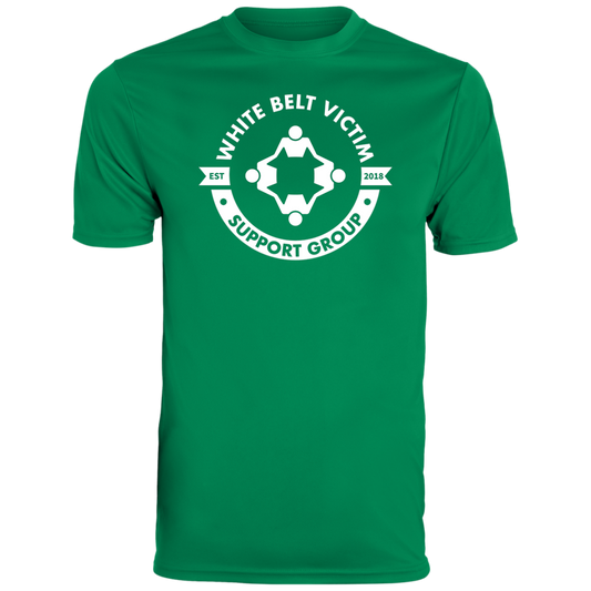 White Belt Victim Support Group Loose BJJ Rash Guard