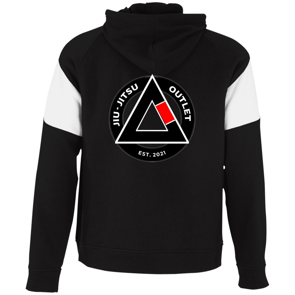 229546 Athletic Colorblock Fleece Hoodie