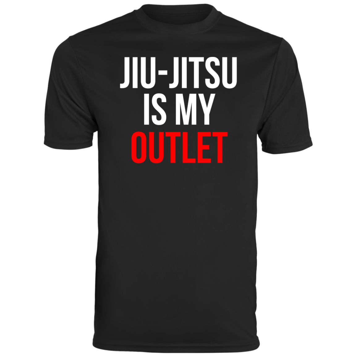 Men's Classic "Jiu-Jitsu Is My Outlet" Loose Rash Guard