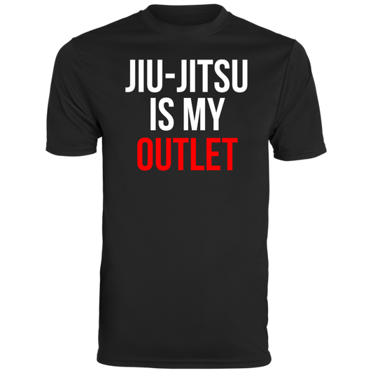 Men's Classic "Jiu-Jitsu Is My Outlet" Loose Rash Guard